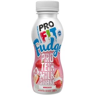 Maitokolmio PROFIT mansikkapehmytjäätelön makuinen proteiinimaitojuoma 300ml kalorit ja ravintosisältö