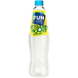 FUN Light Vitamin Boost lemon lime juomatiiviste 0,8l kalorit ja ravintosisältö