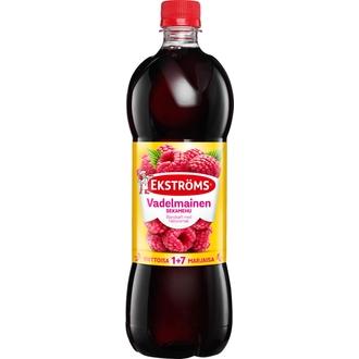 Ekströms vadelmainen sekamehutiiviste 0,95l kalorit ja ravintosisältö