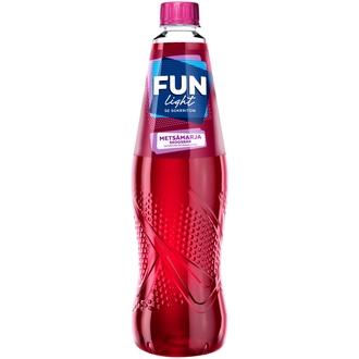 FUN Light metsämarjanmakuinen juomatiiviste 0,5l kalorit ja ravintosisältö