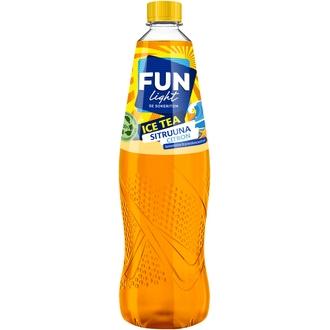 FUN Light Ice Tea sitruuna jääteen makuinen juomatiiviste 0,5l kalorit ja ravintosisältö - 1 kcal