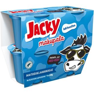 Jacky Makupala laktoositon maitosuklaavanukas 4x120g kalorit ja ravintosisältö