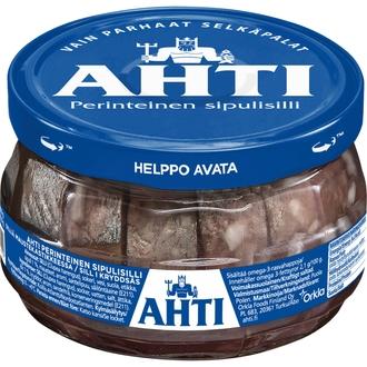 Ahti perinteinen sipulisilli, silliä mausteliemessä 240/150g kalorit ja ravintosisältö
