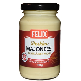 Felix herkkumajoneesi 180g kalorit ja ravintosisältö - 715 kcal