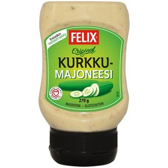 Felix kurkkumajoneesi 270g kalorit ja ravintosisältö - 370 kcal