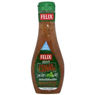 Felix rasvaa 0% italialainen salaattikastike 375g kalorit ja ravintosisältö