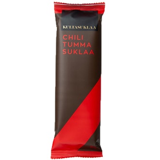 Kultasuklaa Chili tumma suklaalevy 80g kalorit ja ravintosisältö - 529 kcal