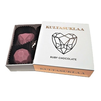 Kultasuklaa Ruby konvehtirasia 42g kalorit ja ravintosisältö - 567 kcal