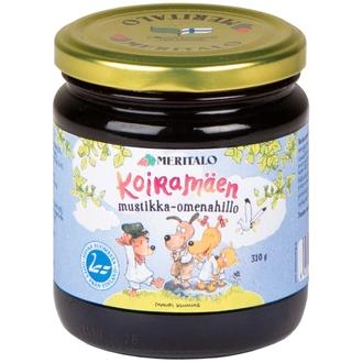Meritalo Koiramäen Mustikka-Omenahillo 310G kalorit ja ravintosisältö - 167 kcal