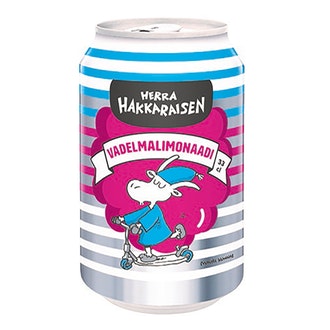 Herra Hakkaraisen vadelmalimon 0,33l kalorit ja ravintosisältö - 35 kcal