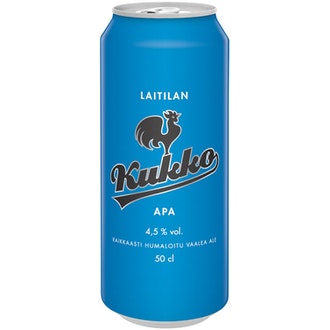 Kukko APA 4,5% 0,5l kalorit ja ravintosisältö