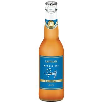 Laitilan Appelsiini Spritz Cocktail 8,0% 0,33L appelsiininmakuinen juomasekoitus kalorit ja ravintosisältö