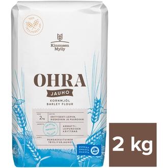 Kinnusen Mylly 2kg Ohrajauho kalorit ja ravintosisältö