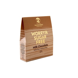 Dammenberg sokeriton maitosuklaanappi 90g kalorit ja ravintosisältö