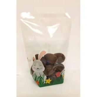 Dammenberg luomu, vegaani, soijaton suklaa pikku Pääsiäismunat 66g kalorit ja ravintosisältö - 589 kcal