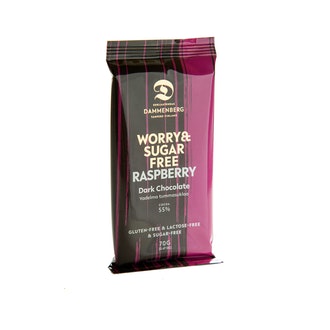 Dammenberg vadelma tummasuklaalevy 70g kalorit ja ravintosisältö