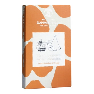 Muumi Appelsiini tummasuklaalevy 70g kalorit ja ravintosisältö