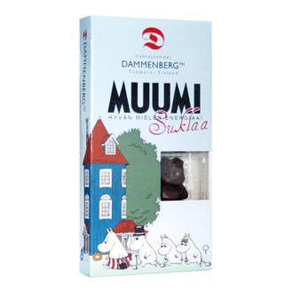 Muumi maitosuklaakuvio 80g kalorit ja ravintosisältö