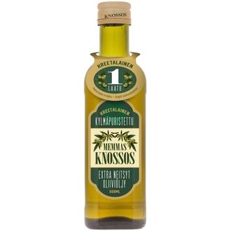 Memmas Knossos Extra Neitsytoliiviöljy 500 ml kalorit ja ravintosisältö