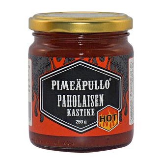 Pimeäpullo Paholaisen kastike 250g HOT kalorit ja ravintosisältö - 89 kcal