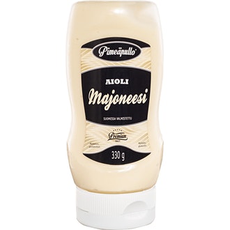 Pimeäpullo Aioli majoneesi 330g kalorit ja ravintosisältö - 317 kcal