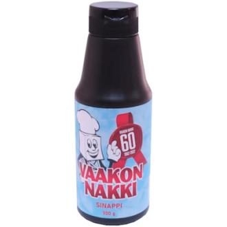 Vaakon Nakki sinappi 300g kalorit ja ravintosisältö - 262 kcal