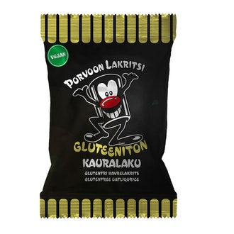 Porvoon Lakritsi kauralaku 100g gluteeniton kalorit ja ravintosisältö