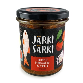 Järki Särki 275/180g luomutomaatti & yrtit kalorit ja ravintosisältö