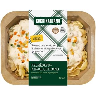 Kokkikartano Kylmäsavukirjolohipasta 360g kalorit ja ravintosisältö