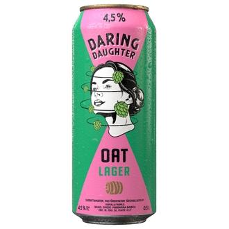 Daring Daughter Oat lager 4,5 % 0,5 l tlk kalorit ja ravintosisältö