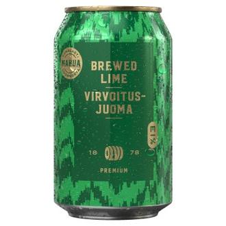 Olvi Premium Brewed Lime 0,33l kalorit ja ravintosisältö - 37 kcal