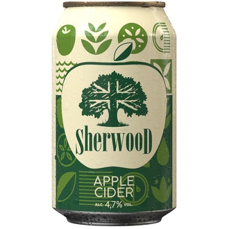 Sherwood omenasiideri 4,7% 0,33l tlk kalorit ja ravintosisältö