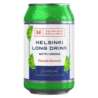 Helsinki Long Drink Vodka-Pomelo 5,5 % 33 l tlk kalorit ja ravintosisältö - 76 kcal