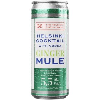 Helsinki Cocktail Ginger Mule 5,5 % 0,33 l fit tlk kalorit ja ravintosisältö