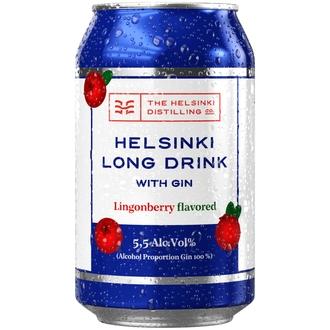 Helsinki Long Drink Gin&Lingonberry 5,5 % 0,33 l tlk kalorit ja ravintosisältö