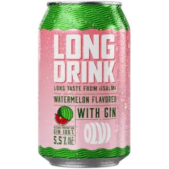 OLVI Long Drink Watermelon 5,5 % 0,33 l tlk kalorit ja ravintosisältö