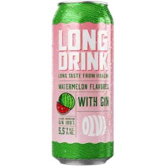 OLVI Long Drink Watermelon 5,5 % 0,5 l tlk kalorit ja ravintosisältö - 55 kcal