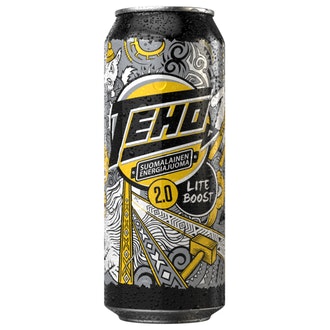 Teho Lite Boost energiajuoma 0,5l kalorit ja ravintosisältö
