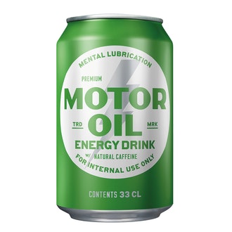 Motor Oil energiajuoma 0,33 tlk kalorit ja ravintosisältö