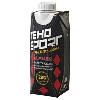 TEHO Sport palautusjuoma salmiakki 0,33 l kalorit ja ravintosisältö