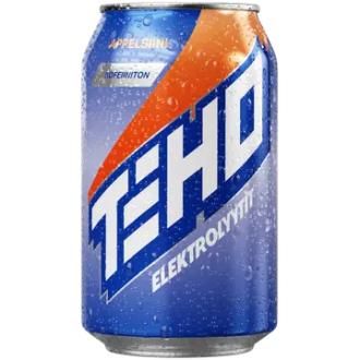TEHO Elektrolyyttijuoma Appelsiini 0,33 l tlk kalorit ja ravintosisältö - 11 kcal