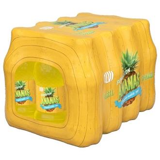 Olvi Ananas sokeriton virvoitusjuoma 0,33l 12-pack kalorit ja ravintosisältö