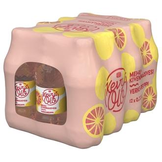 12xKevytOlo Verigreippi mehukivennäisvesi 0,33 l kmp kalorit ja ravintosisältö
