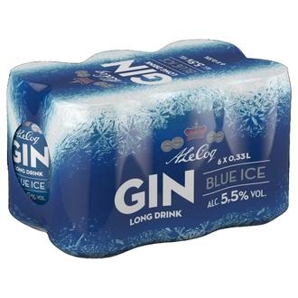 6xA. Le Coq GIN Blue Ice LD 5,5 % 0,33 l tlk