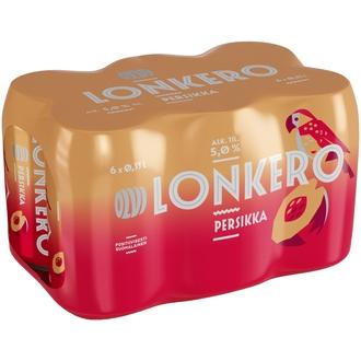 6xOLVI Persikkalonkero 5,0 % 0,33 l tlk