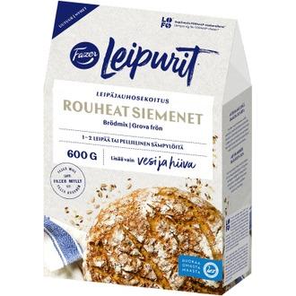 Fazer Leipurit Rouheat siemenet leipäjauhosekoitus 600 g kalorit ja ravintosisältö
