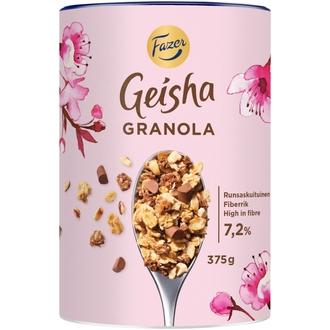 Geisha granola 375 g kalorit ja ravintosisältö - 461 kcal