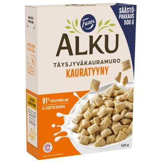 Fazer Alku Kauratyyny täysjyväkauramuro 500g kalorit ja ravintosisältö - 378 kcal
