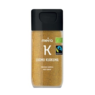 Meira Luomu Kurkuma Reilu Kauppa 39G kalorit ja ravintosisältö - 291 kcal