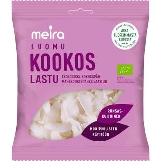 Meira Luomu Kookoslastu 70G kalorit ja ravintosisältö